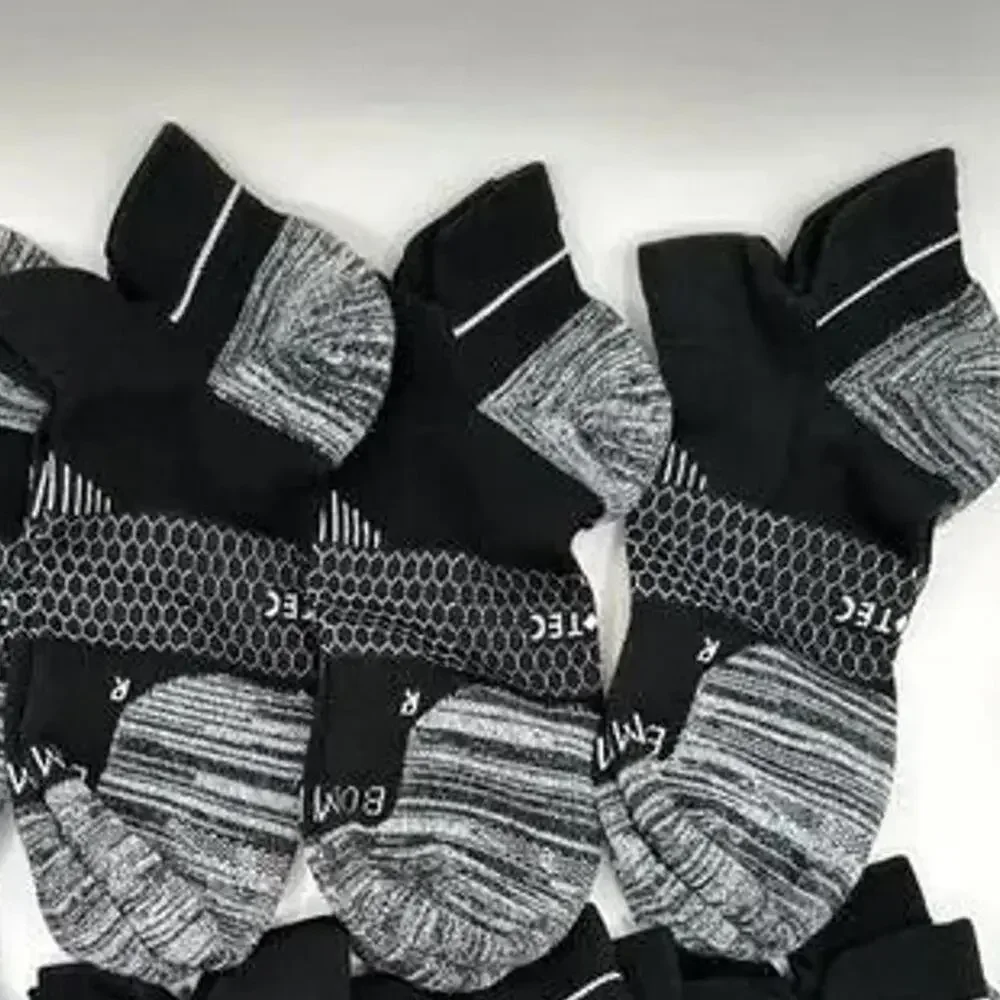 NWOT Bombas Black Men's Run Ankle Sock 3-Pack - L (9.5-13) - Picture 4 of 6